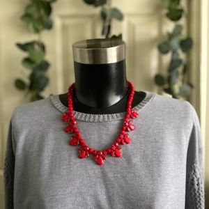 Fancy Red Necklace